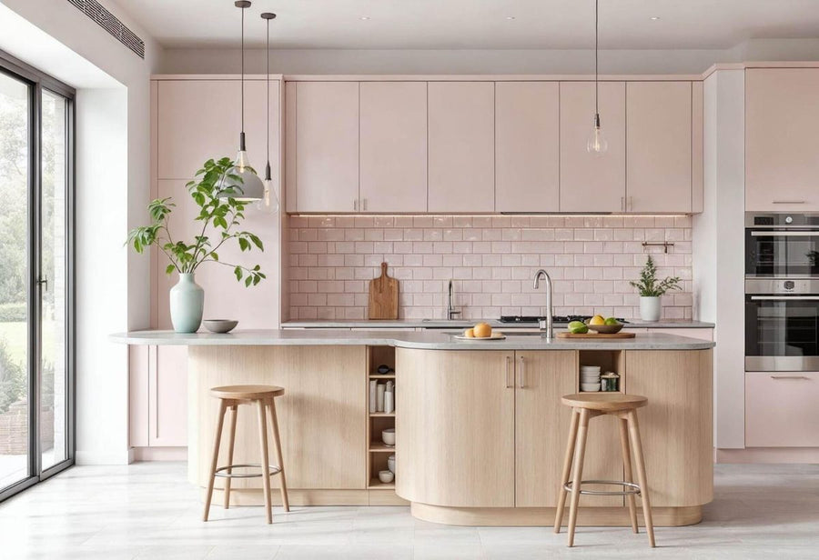 6 mm toughened glass splashback and furniture glass for kitchen fitters