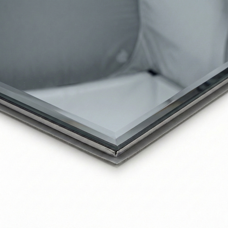 6mm Tinted Grey Mirror - cut to size glass